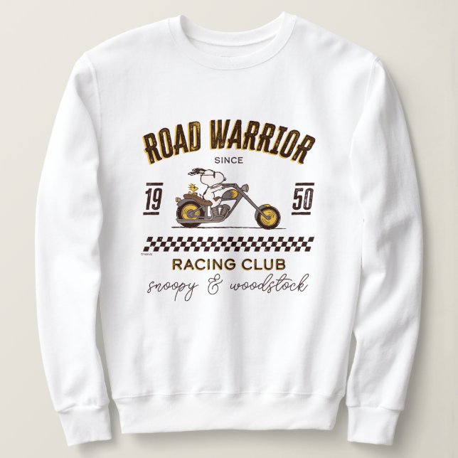 Peanuts | Snoopy & Woodstock Road Warriors Sweatshirt (Design Front)