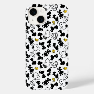 Peanuts    Snoopy & Woodstock Shadow Pattern Case-Mate iPhone 14 Case