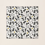 Peanuts |  Snoopy & Woodstock Shadow Pattern Scarf<br><div class="desc">Check out this fun Peanuts design featuring Snoopy and Woodstock.</div>