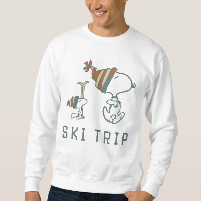 Peanuts | Snoopy & Woodstock Ski Trip 2 Sweatshirt (Front)