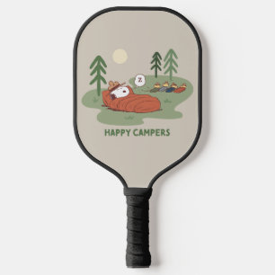 Peanuts   Snoopy & Woodstock Sleeping Campers Pickleball Paddle