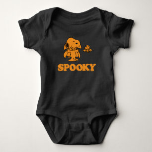 Peanuts   Snoopy & Woodstock Spooky Vampires Baby Bodysuit