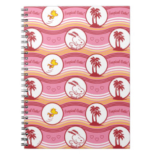 Peanuts   Snoopy & Woodstock Tropical Cutie Notebook