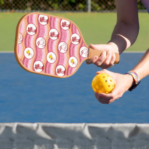 Peanuts   Snoopy & Woodstock Tropical Cutie Pickleball Paddle