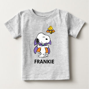 Peanuts Snoopy Woodstock Vampire Halloween Baby T-Shirt