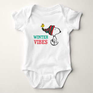 Peanuts Snoopy & Woodstock Warm Wishes Baby Bodysuit