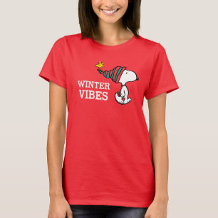 Peanuts Snoopy & Woodstock Warm Wishes T-Shirt