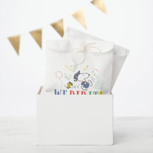 Peanuts Snoopy Woodstock We Did It Graduation Cap Favour Bags