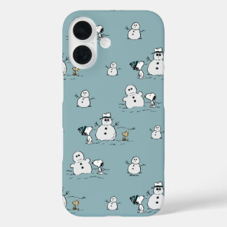 Peanuts | Snoopy & Woodstock Winter Break Pattern iPhone 16 Case