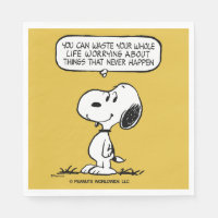 Peanuts | Snoopy You Can't Waist Your Whole Life