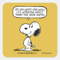 Peanuts | Snoopy You Can't Waist Your Whole Life