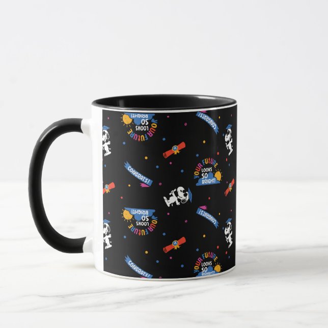 Peanuts Snoopy Your Future Looks Bright Graduation Mug (Left)