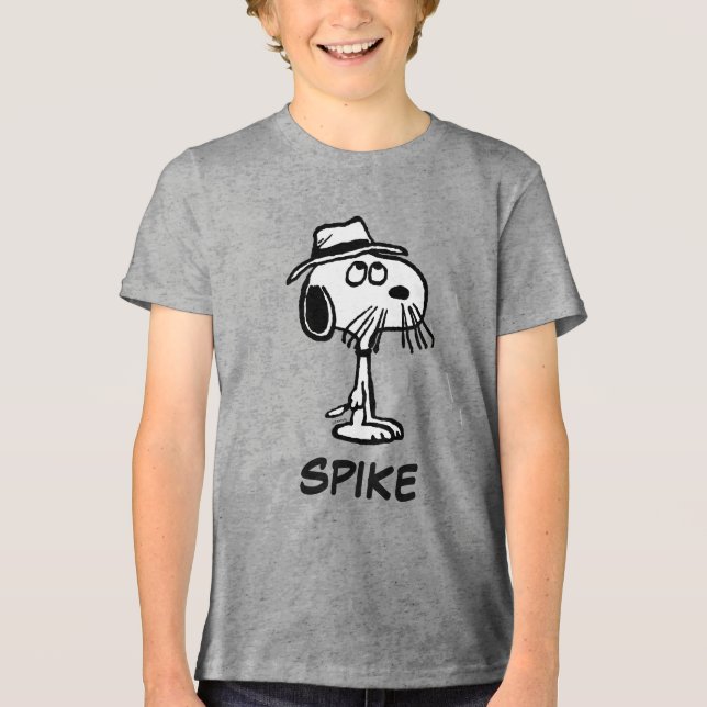 Peanuts | Snoopy's Brother Spike Tri-Blend Shirt (Front)