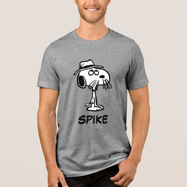 Peanuts | Snoopy's Brother Spike Tri-Blend Shirt (Front)