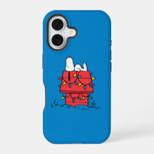 Peanuts Snoopy's Dog House With Lights iPhone 16 Case