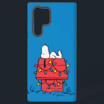 Peanuts | Snoopy's Dog House With Lights Samsung Galaxy Case<br><div class="desc">Check out this fun Peanuts Christmas design featuring Snoopy.</div>