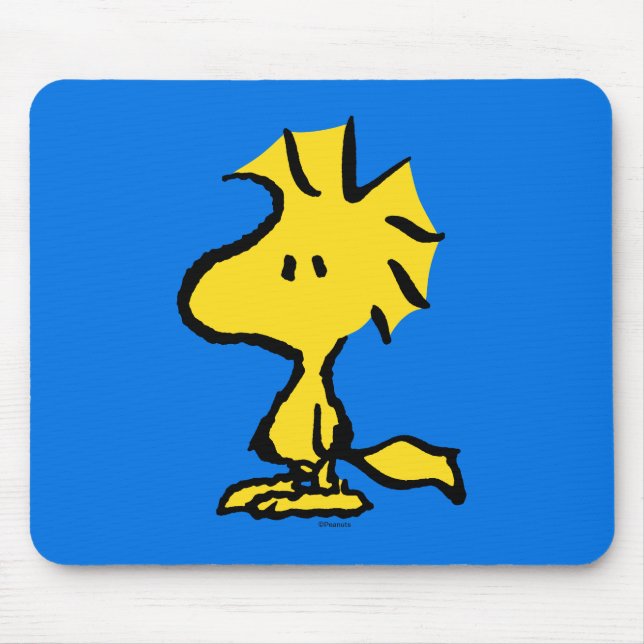Peanuts | Snoopy's Friend Woodstock Mouse Pad (Front)