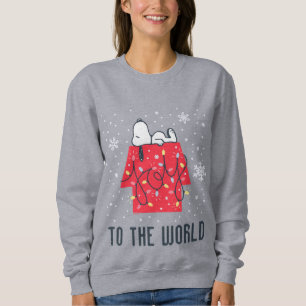 Peanuts   Snoopy's Holiday Dreamer Sweatshirt