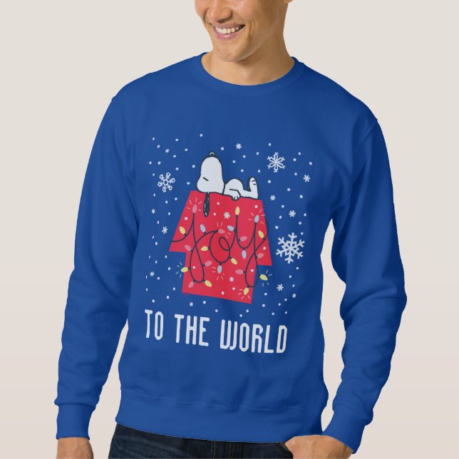 Peanuts | Snoopy's Holiday Dreamer Sweatshirt (Front)