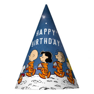 Peanuts Space Birthday Party Hat