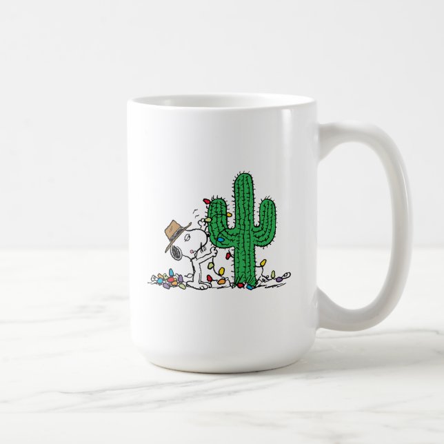 Peanuts | Spike Decorates for Christmas Coffee Mug (Right)