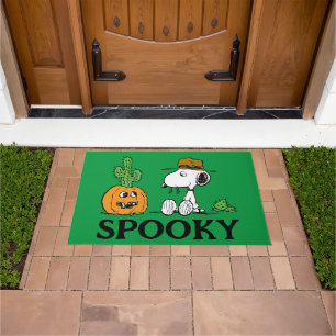 Peanuts   Spike's Desert Halloween Doormat