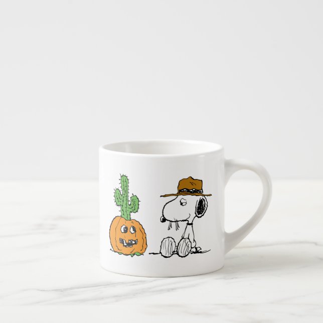 Peanuts | Spike's Desert Halloween Espresso Cup (Right)