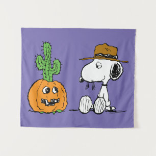 Peanuts   Spike's Desert Halloween Tapestry