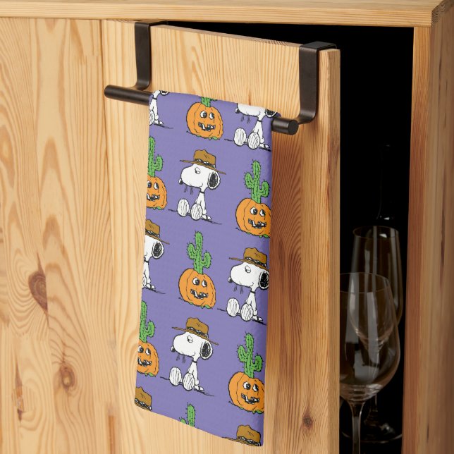 Peanuts | Spike's Desert Halloween Tea Towel (Thirds Fold)