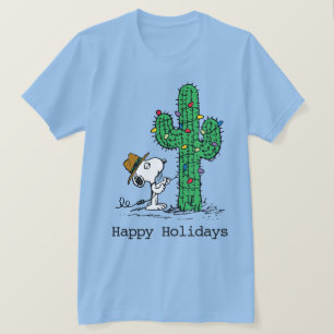 Peanuts   Spike's Holiday Cactus T-Shirt