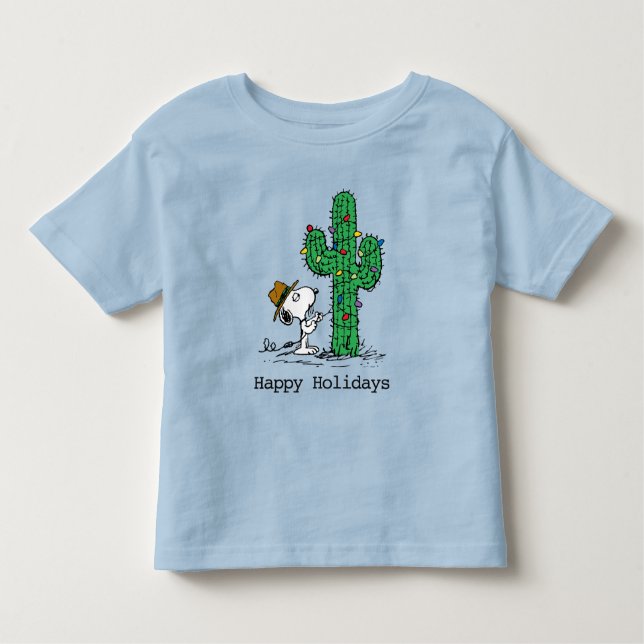 Peanuts | Spike's Holiday Cactus Toddler T-Shirt (Front)