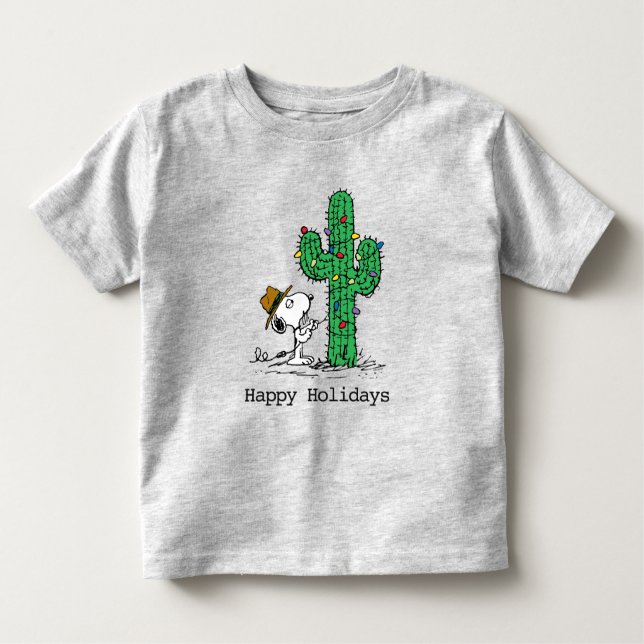 Peanuts | Spike's Holiday Cactus Toddler T-Shirt (Front)