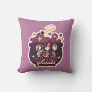 Peanuts Squad Ghouls Cauldron Halloween Cushion