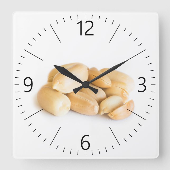 Peanuts Square Wall Clock (Front)