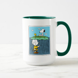 Peanuts   Sunny Day Rainy Day Half & Half Mug
