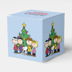 Peanuts   The Gang Around the Christmas Tree Favour Box