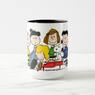 Peanuts   The Gang Around the Piano Mug