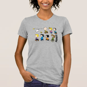 Peanuts The Gang Moving Forward T-Shirt
