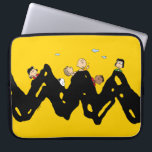 Peanuts | The Gang on the Zig Zag Laptop Sleeve<br><div class="desc">Check out this fun Peanuts design featuring the Peanuts Gang.</div>