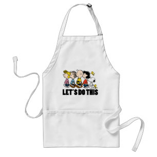 Peanuts   The Gang Standard Apron