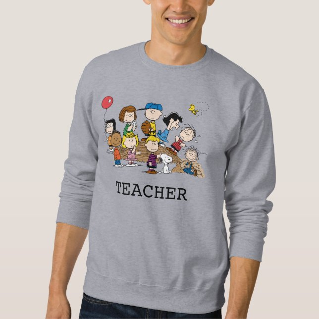 Peanuts | The Gang Teacher Sweatshirt (Front)