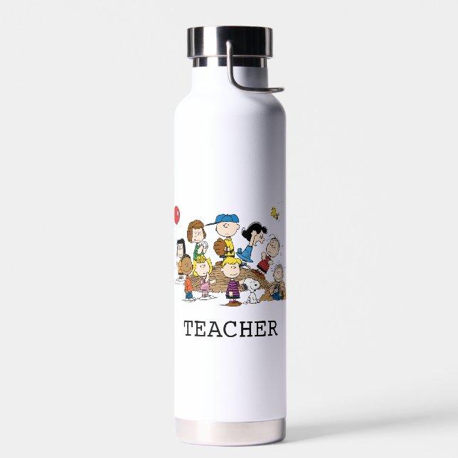 Peanuts | The Gang Teacher Water Bottle (Left)