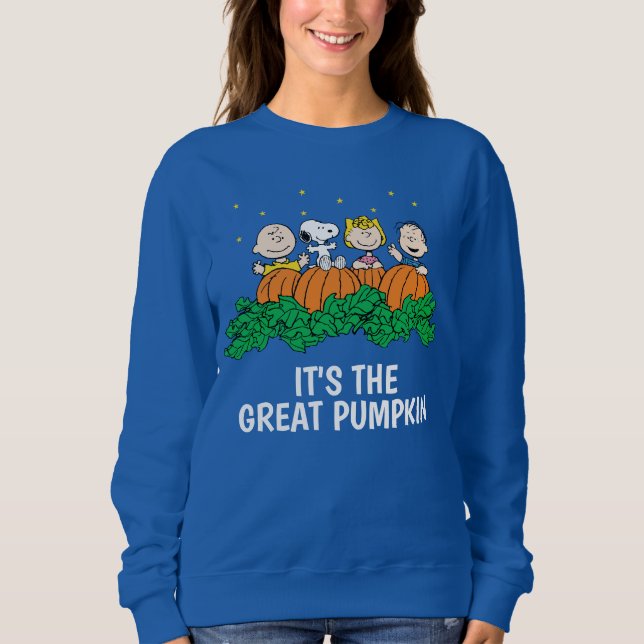 Peanuts | The Great Pumpkin Patch Sweatshirt (Front)