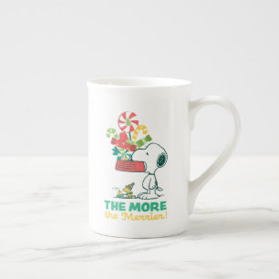 Peanuts   The More The Merrier Bone China Mug
