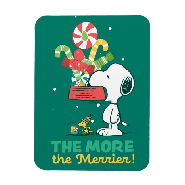 Peanuts | The More The Merrier Magnet (Vertical)