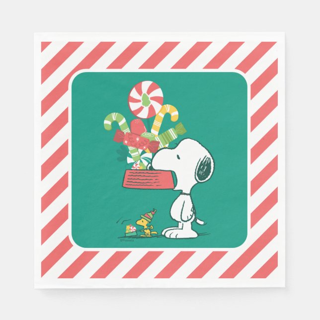 Peanuts | The More The Merrier Napkin (Front)