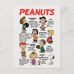 Peanuts The Peanuts Gang Postcard