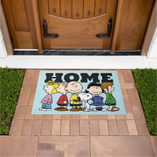 Peanuts   The Peanuts Gang Together Doormat