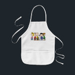 Peanuts | The Peanuts Gang Together Kids Apron<br><div class="desc">This design features Charles M. Schulz's popular comic strip gang from the loveable Peanuts series.</div>