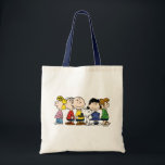 Peanuts | The Peanuts Gang Together Tote Bag<br><div class="desc">This design features Charles M. Schulz's popular comic strip gang from the loveable Peanuts series.</div>